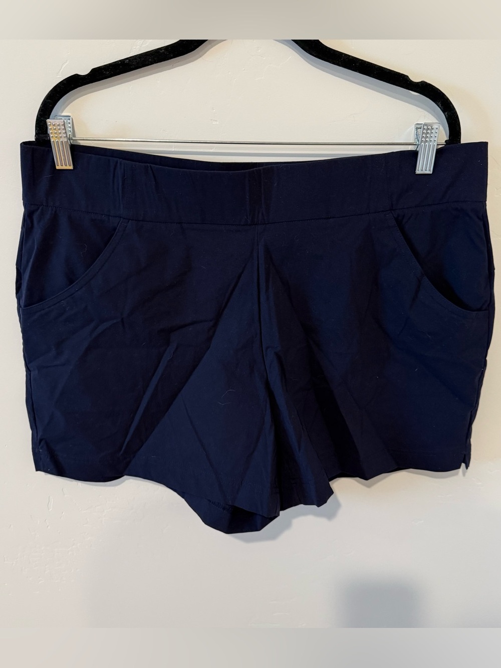 Columbia Women’s Anytime Casual Navy Shorts XL Outdoor Water Resistant 4.5”